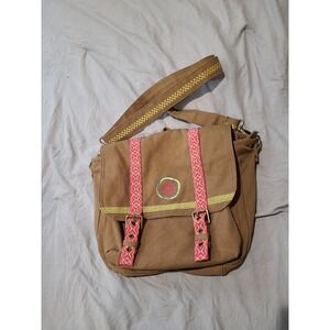 American Girl Canvas Convertable Messenger/Backpack Lea Clark 2016 Series